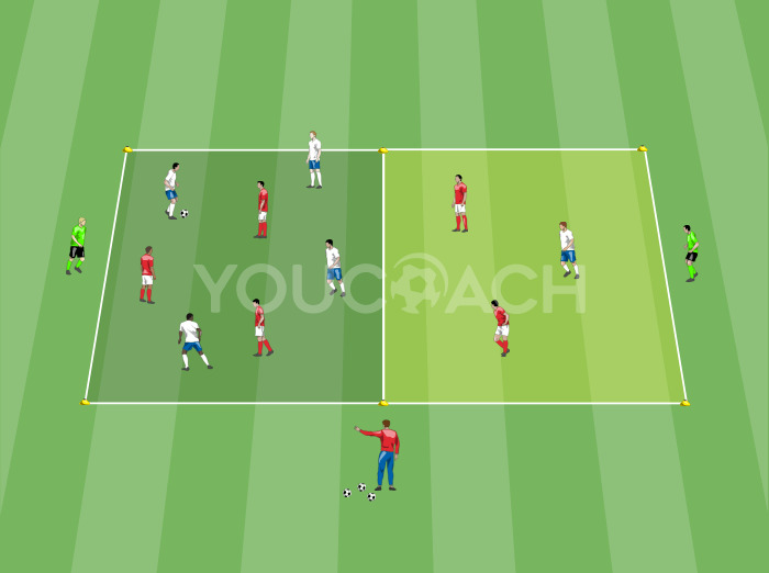 5 gegen 3 mit Joker: sofortige Erholung und Übergang