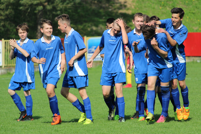 Ragazzi calcio si allenano biobanding