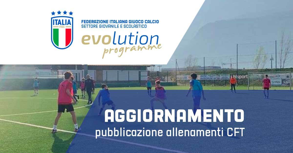 Aggiornamento pubblicazione allenamenti CFT