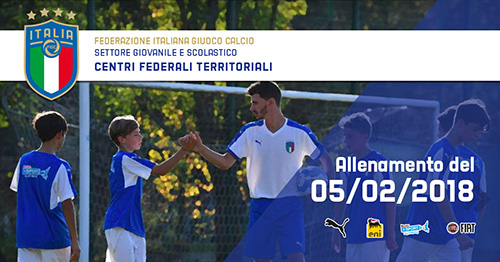 Allenamento del 5 Febbraio Centri Federali Territoriali