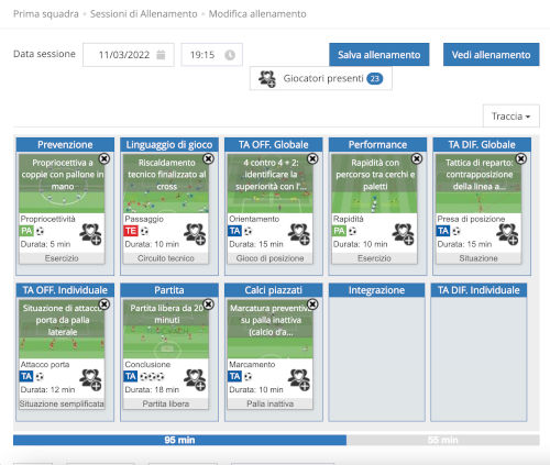 Crea il tuo allenamento con YouCoachApp Crea il tuo allenamento con YouCoachApp