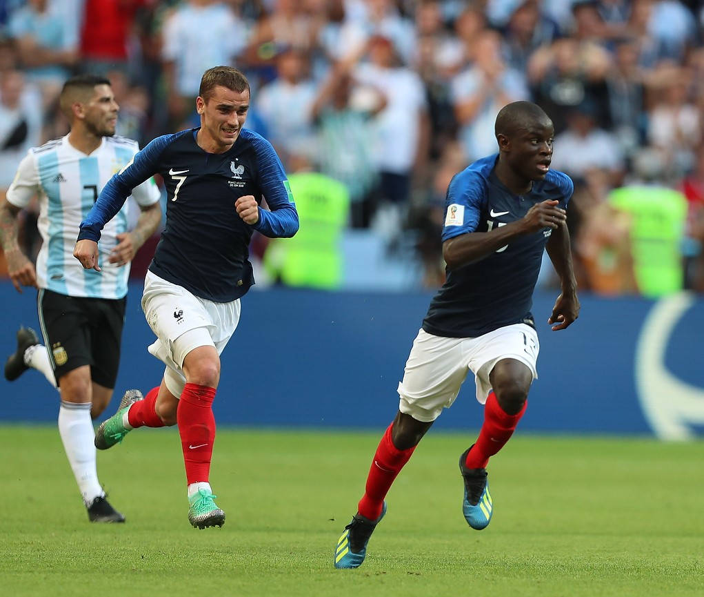La forza resistente nel calcio Kanté corsa La forza resistente nel calcio Kanté corsa