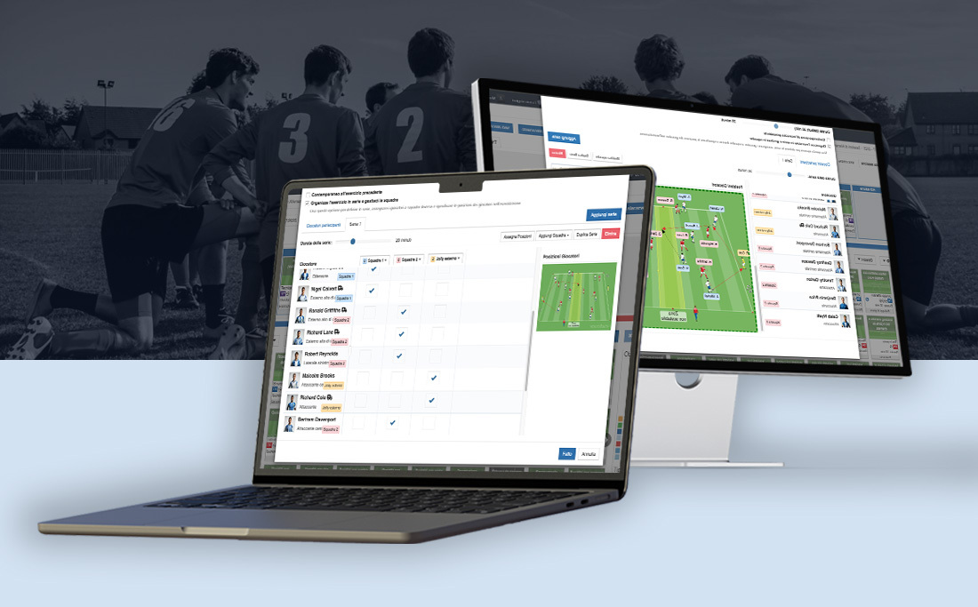 Neue Funktion in YouCoach App: Serien innerhalb einer Übung und erweiterte Analyse der Spielerbeziehungen