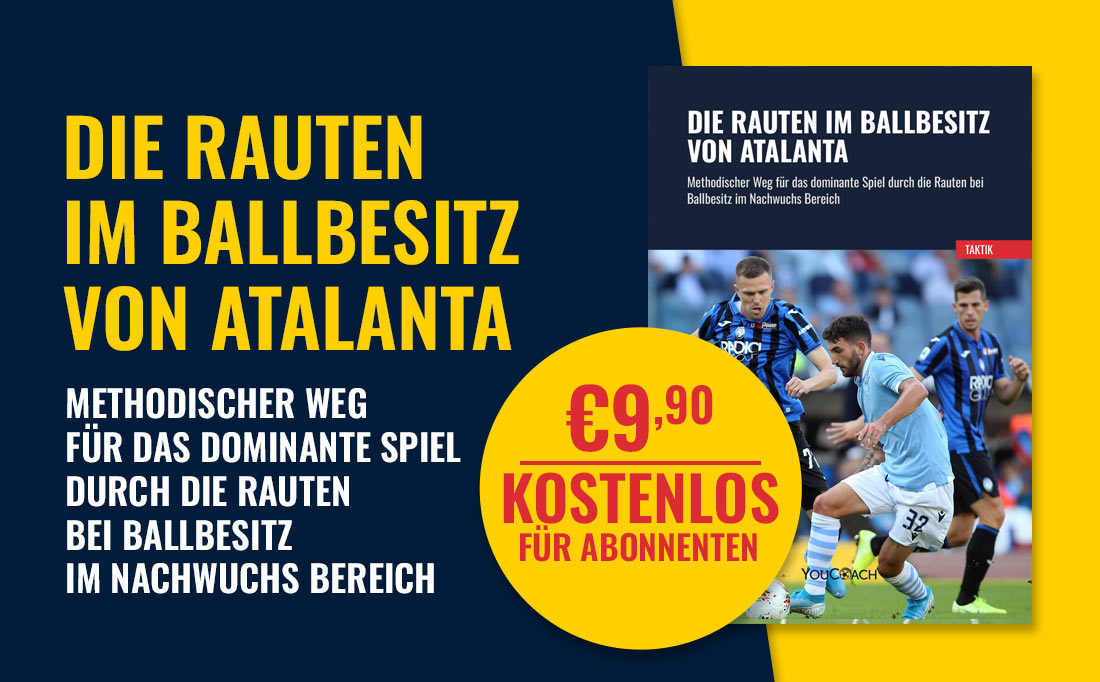 Die Rauten im Ballbesitz von Atalanta